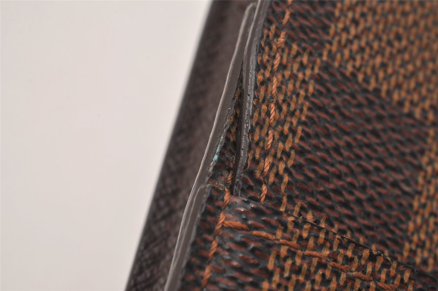 Authentic Louis Vuitton Damier Etui Cigarette Case N63024 LV 6655J