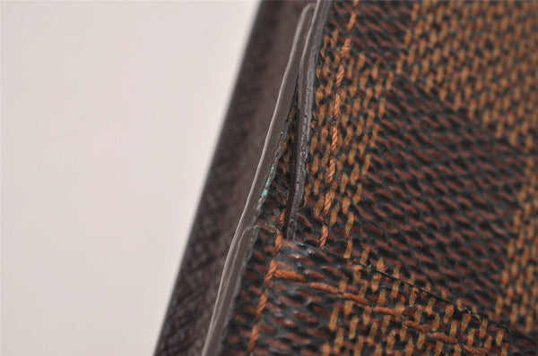 Authentic Louis Vuitton Damier Etui Cigarette Case N63024 LV 6655J