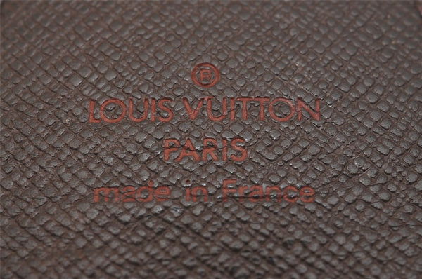 Authentic Louis Vuitton Damier Etui Cigarette Case N63024 LV 6655J