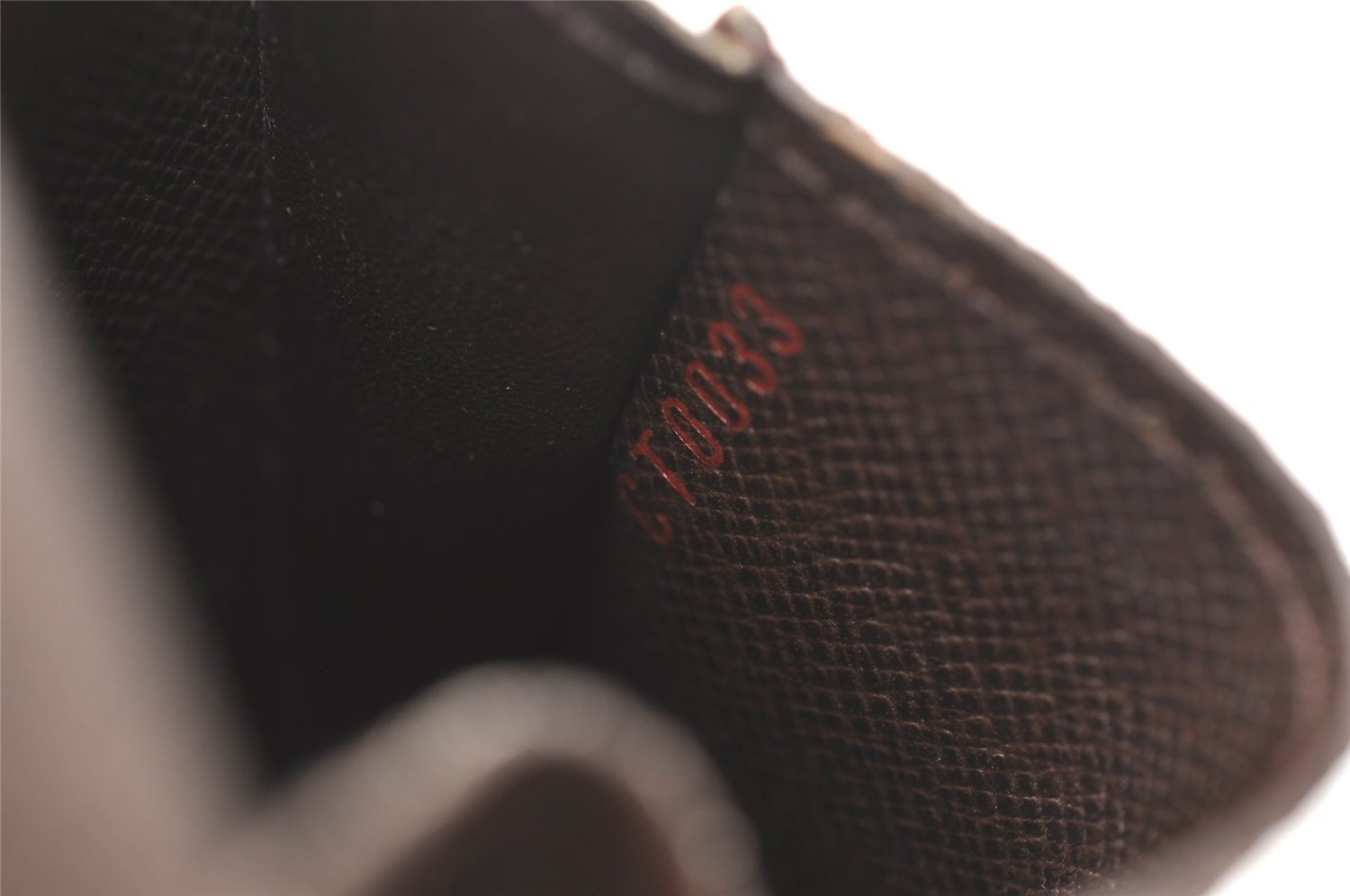 Authentic Louis Vuitton Damier Etui Cigarette Case N63024 LV 6655J