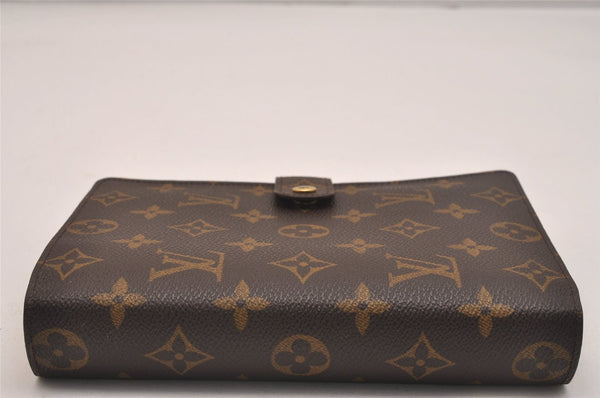 Authentic Louis Vuitton Monogram Agenda MM Notebook Cover R20004 LV 6656J