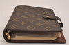 Authentic Louis Vuitton Monogram Agenda MM Notebook Cover R20004 LV 6656J