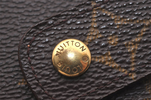 Authentic Louis Vuitton Monogram Agenda MM Notebook Cover R20004 LV 6656J