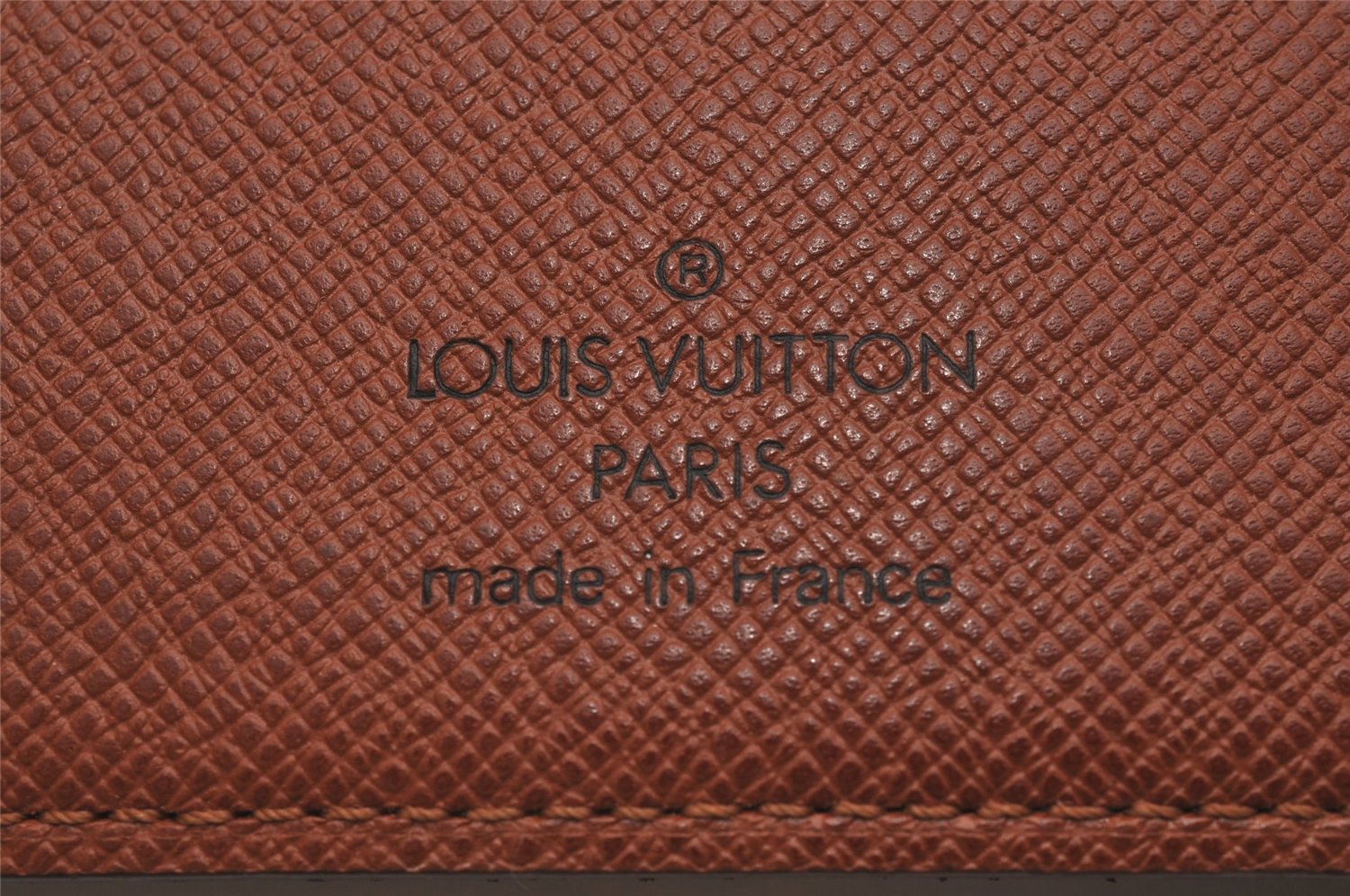 Authentic Louis Vuitton Monogram Agenda MM Notebook Cover R20004 LV 6656J