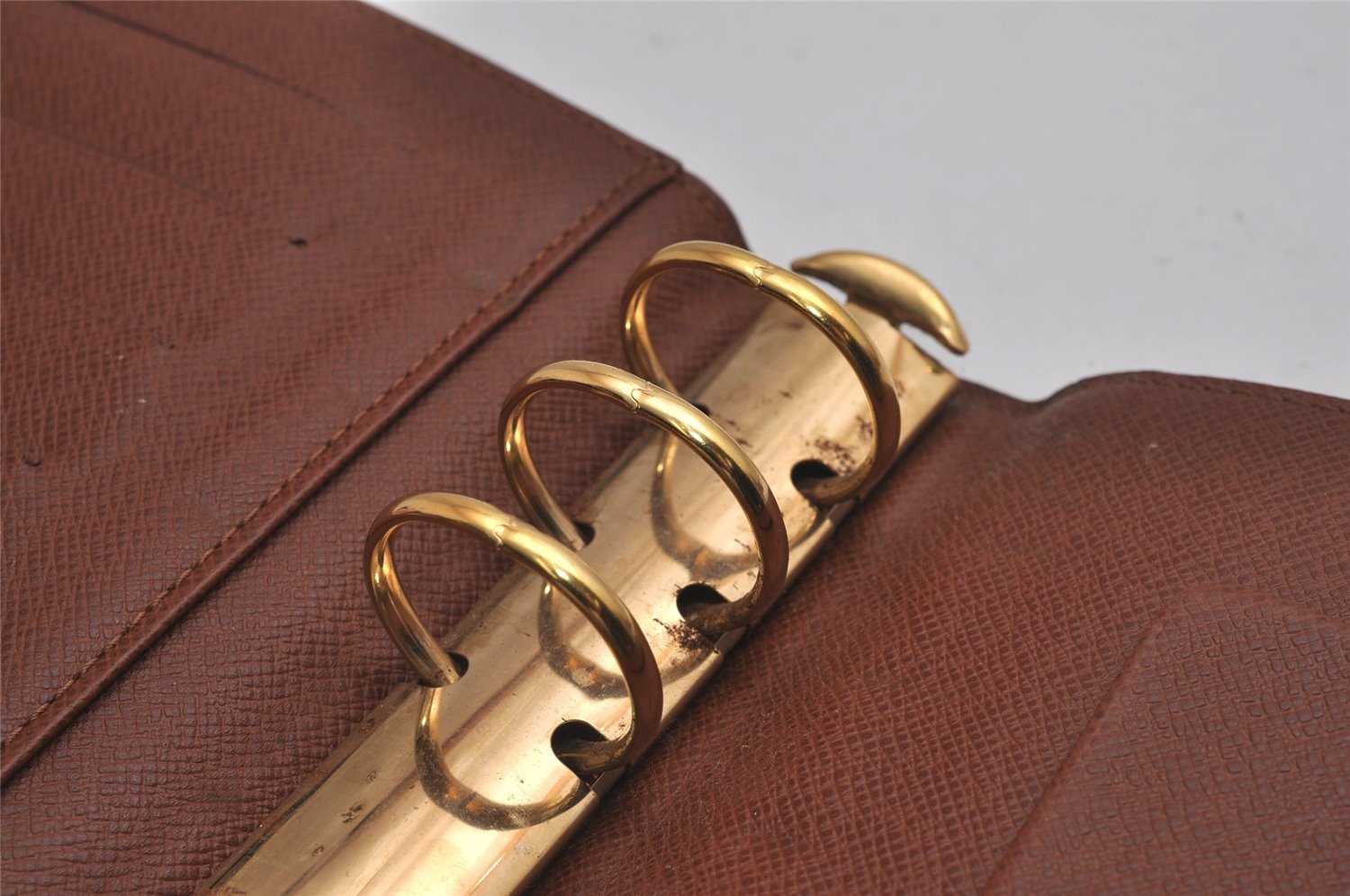 Authentic Louis Vuitton Monogram Agenda MM Notebook Cover R20004 LV 6656J