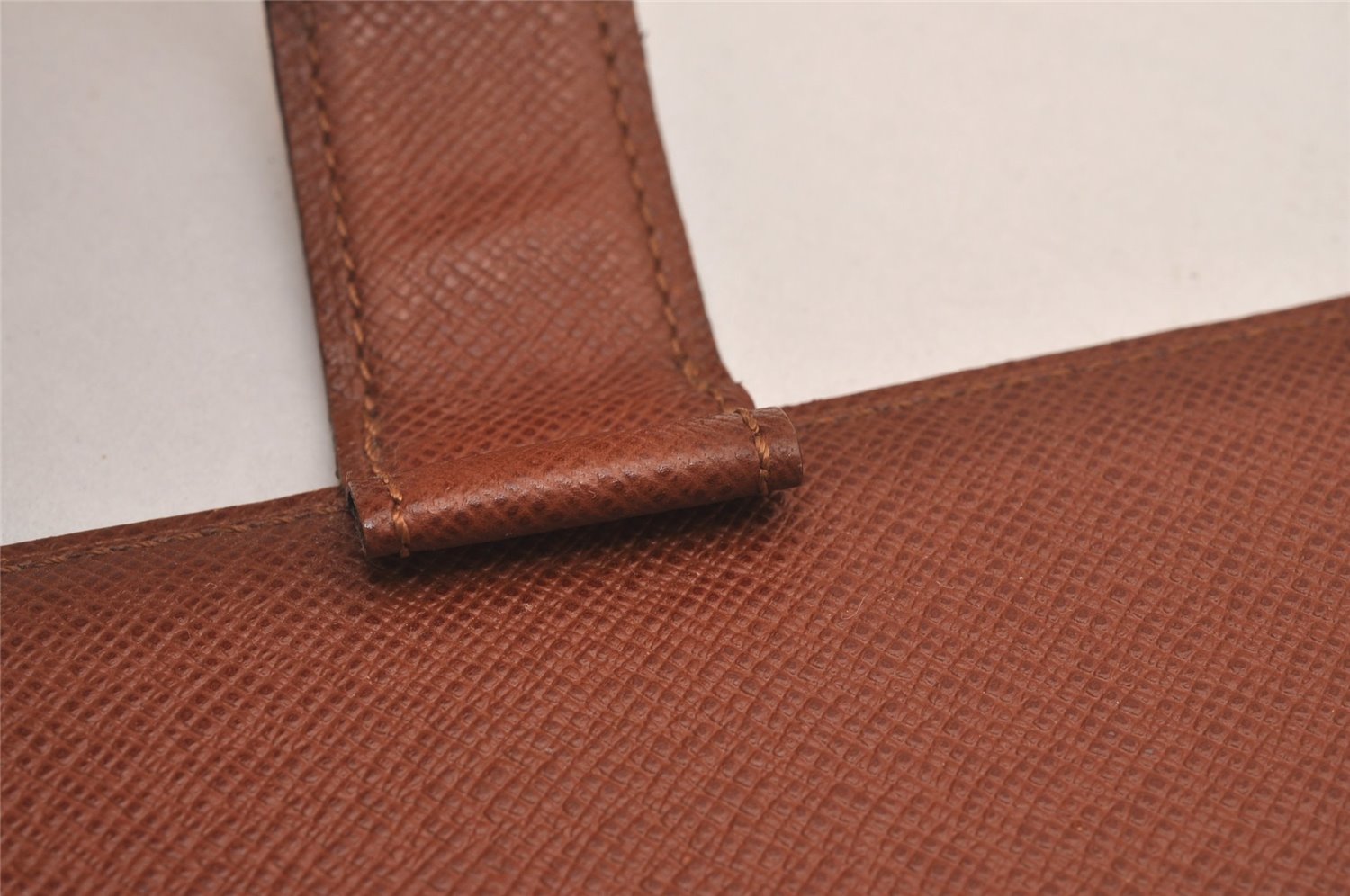 Authentic Louis Vuitton Monogram Agenda MM Notebook Cover R20004 LV 6656J