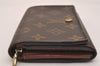 Auth Louis Vuitton Monogram Porte Monnaie Billets Tresor Wallet M61730 LV 6657J