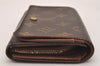 Auth Louis Vuitton Monogram Porte Monnaie Billets Tresor Wallet M61730 LV 6657J