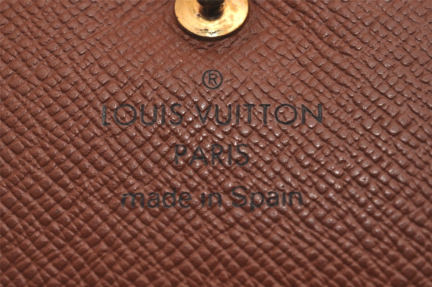 Auth Louis Vuitton Monogram Porte Monnaie Billets Tresor Wallet M61730 LV 6657J