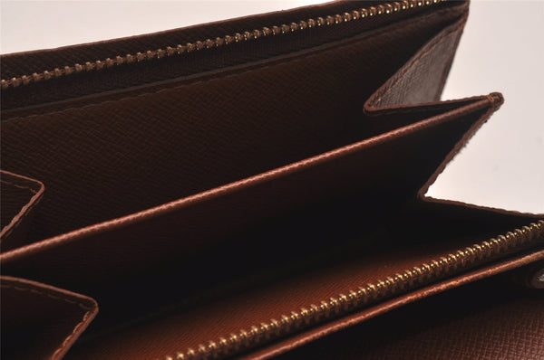 Auth Louis Vuitton Monogram Porte Monnaie Billets Tresor Wallet M61730 LV 6657J