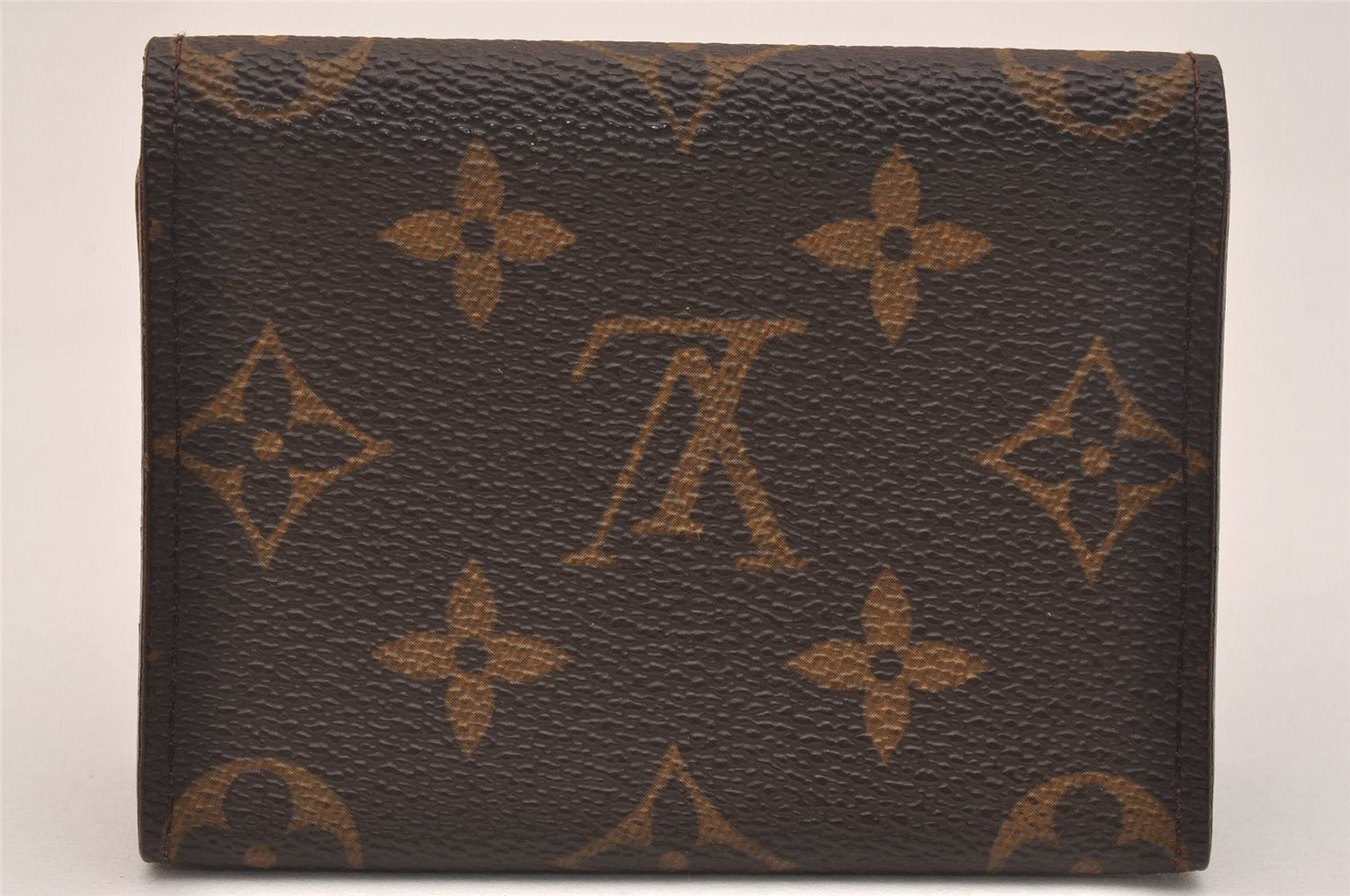 Auth Louis Vuitton Monogram Enveloppe Carte de Visite Card Case M62920 LV 6659J