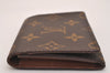 Auth Louis Vuitton Monogram Enveloppe Carte de Visite Card Case M62920 LV 6659J