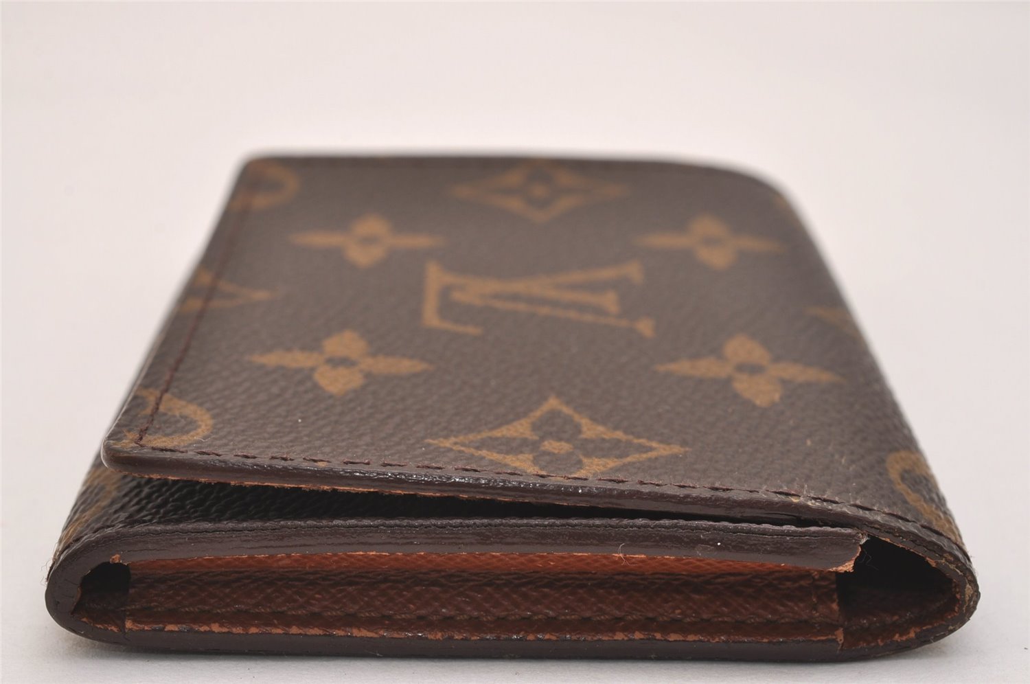 Auth Louis Vuitton Monogram Enveloppe Carte de Visite Card Case M62920 LV 6659J