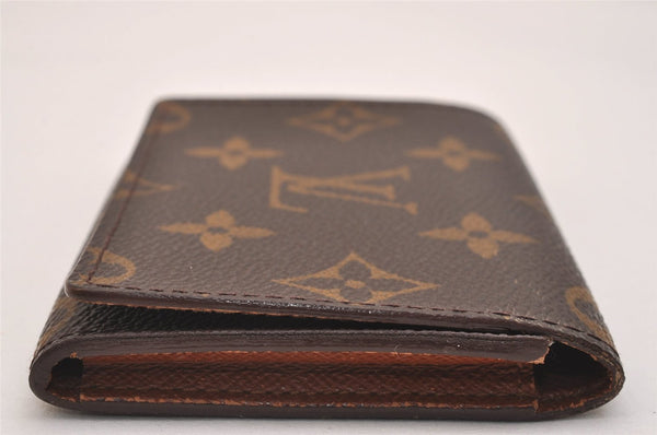 Auth Louis Vuitton Monogram Enveloppe Carte de Visite Card Case M62920 LV 6659J