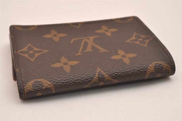 Auth Louis Vuitton Monogram Enveloppe Carte de Visite Card Case M62920 LV 6659J