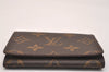Auth Louis Vuitton Monogram Enveloppe Carte de Visite Card Case M62920 LV 6659J
