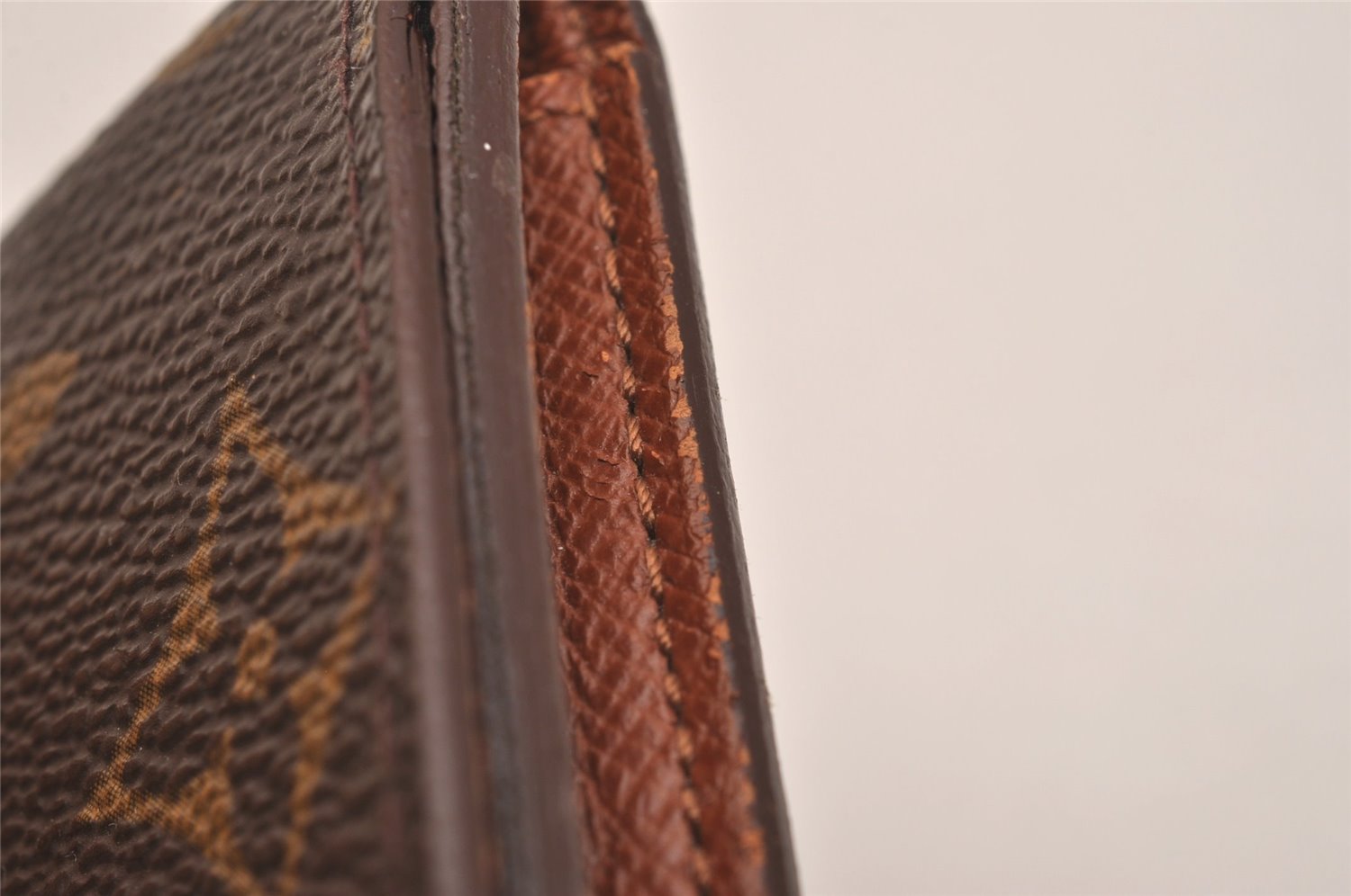 Auth Louis Vuitton Monogram Enveloppe Carte de Visite Card Case M62920 LV 6659J