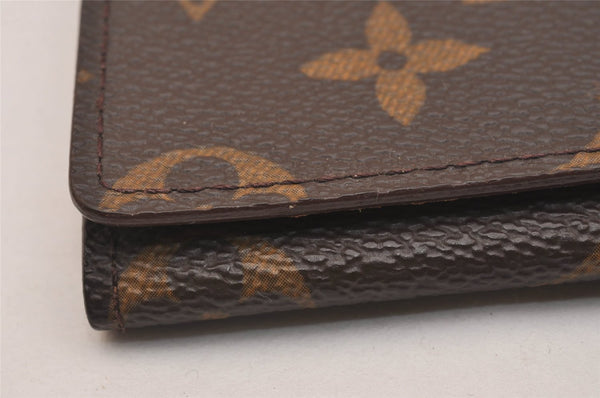 Auth Louis Vuitton Monogram Enveloppe Carte de Visite Card Case M62920 LV 6659J