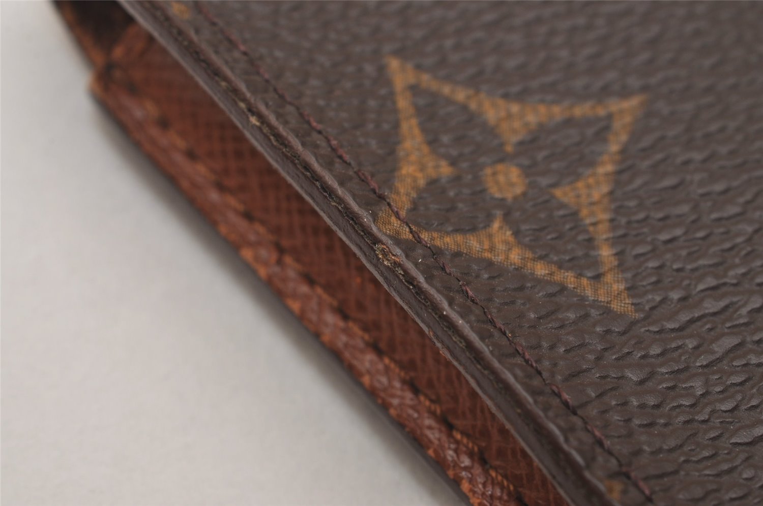 Auth Louis Vuitton Monogram Enveloppe Carte de Visite Card Case M62920 LV 6659J