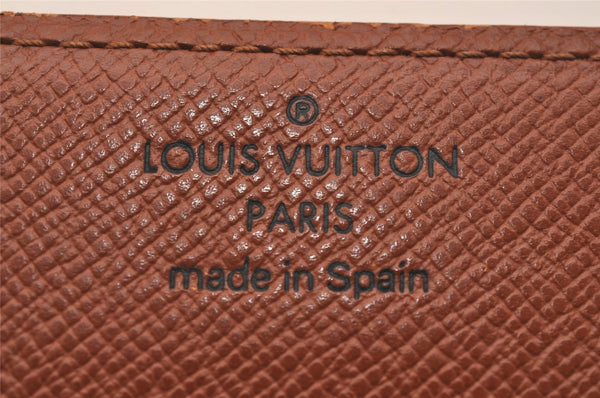 Auth Louis Vuitton Monogram Enveloppe Carte de Visite Card Case M62920 LV 6659J