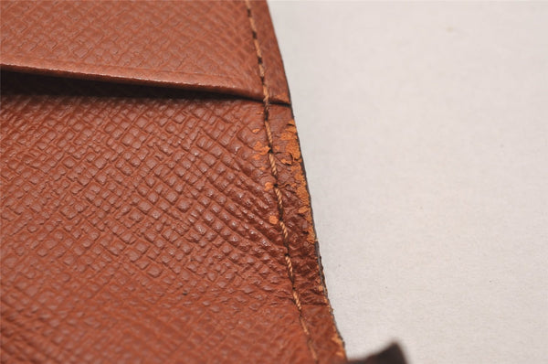 Auth Louis Vuitton Monogram Enveloppe Carte de Visite Card Case M62920 LV 6659J