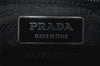 Authentic PRADA Nylon Tessuto Leather Shoulder Cross Body Bag Purse Black 6660I