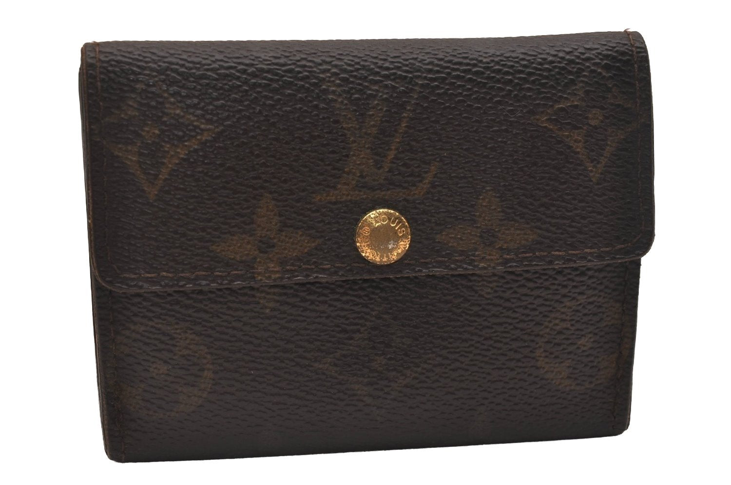 Authentic Louis Vuitton Monogram Ludlow Bifold Wallet Purse M61927 LV 6660J