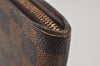 Authentic Louis Vuitton Damier Porte Monnaie Zip Purse Wallet N61728 LV 6661J