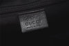 Authentic GUCCI Shoulder Cross Body Bag GG Canvas Leather 0190433 Black 6662I