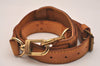 Authentic Louis Vuitton Leather Shoulder Strap Beige 36.2-43.3" LV 6662J