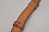 Authentic Louis Vuitton Leather Shoulder Strap Beige 36.2-43.3" LV 6662J