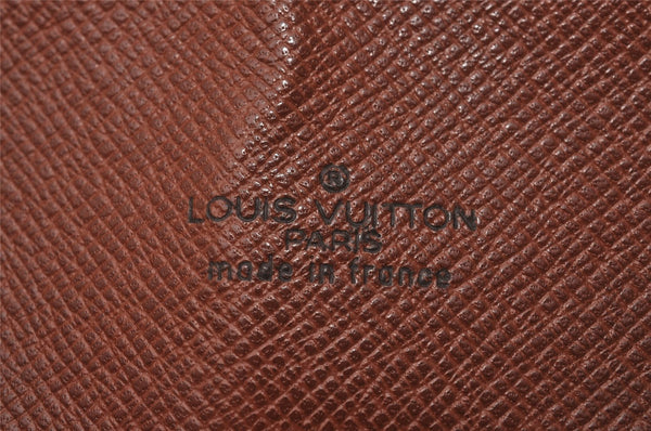 Authentic Louis Vuitton Monogram Saint Cloud GM M51242 Shoulder Cross Bag 6663I