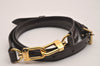 Authentic Louis Vuitton Leather Shoulder Strap Brown 40.9-48" LV 6663J