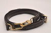 Authentic Louis Vuitton Leather Shoulder Strap Brown 40.9-47.6" LV 6664J