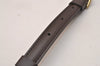 Authentic Louis Vuitton Leather Shoulder Strap Brown 40.9-47.6" LV 6664J