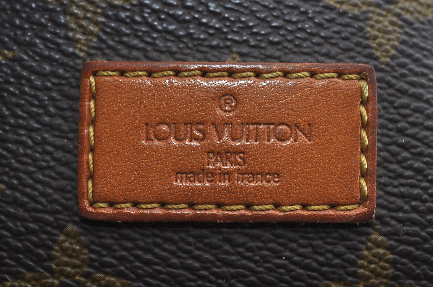 Authentic Louis Vuitton Monogram Saumur 35 Shoulder Cross Bag M42254 LV 6666I