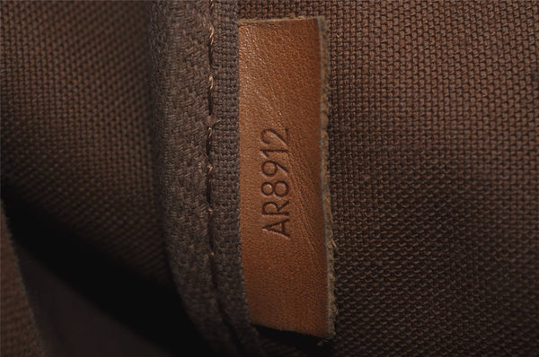 Authentic Louis Vuitton Monogram Saumur 35 Shoulder Cross Bag M42254 LV 6666I