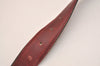 Authentic CELINE Horse Carriage Belt Leather Size 60cm 23.6" Bordeaux 6666J