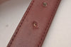 Authentic CELINE Horse Carriage Belt Leather Size 60cm 23.6" Bordeaux 6666J
