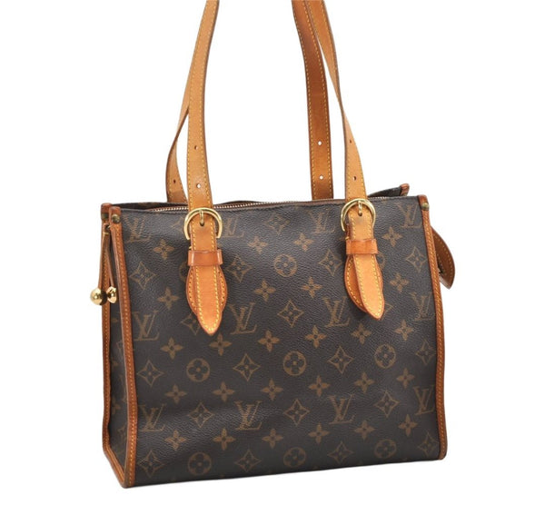 Authentic Louis Vuitton Monogram Popincourt Haut Shoulder Bag M40007 LV 6666K