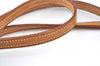 Authentic Louis Vuitton Leather Shoulder Strap Beige 47.6" LV 6667H