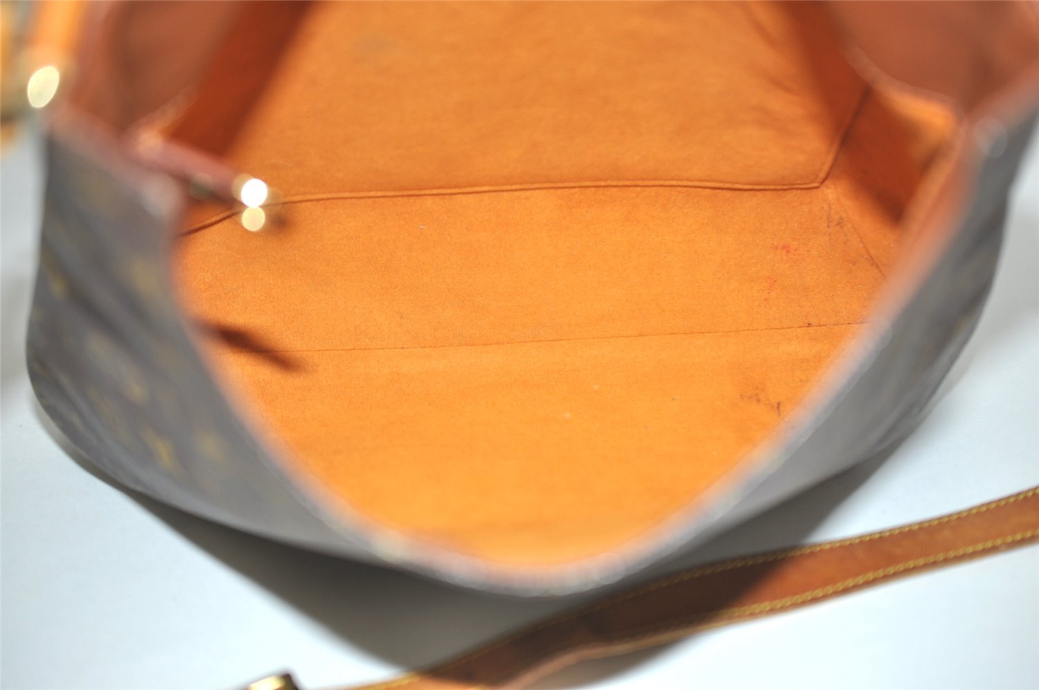 Authentic Louis Vuitton Monogram Musette Shoulder Cross Body Bag M51256 LV 6667I