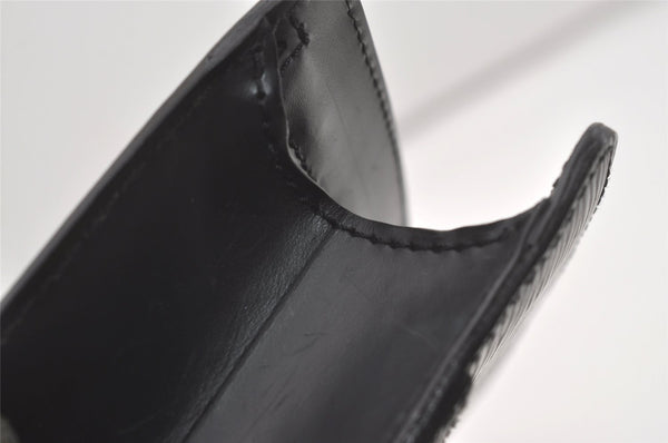 Authentic Louis Vuitton Epi Pochette Homme Clutch Hand Bag Black M52522 LV 6668I