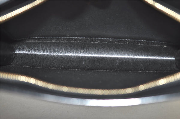 Authentic Louis Vuitton Epi Pochette Homme Clutch Hand Bag Black M52522 LV 6668I