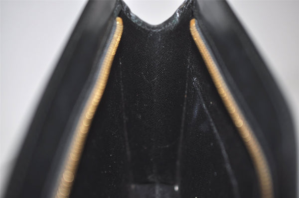 Authentic Louis Vuitton Epi Pochette Homme Clutch Hand Bag Black M52522 LV 6668I