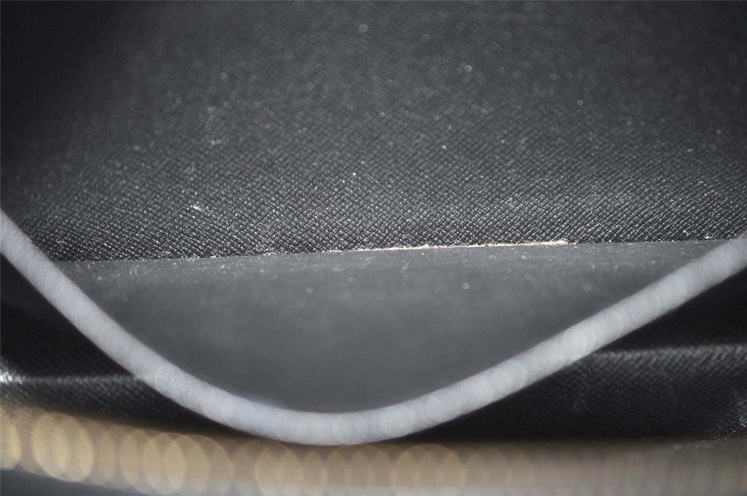 Authentic Louis Vuitton Epi Pochette Homme Clutch Hand Bag Black M52522 LV 6668I