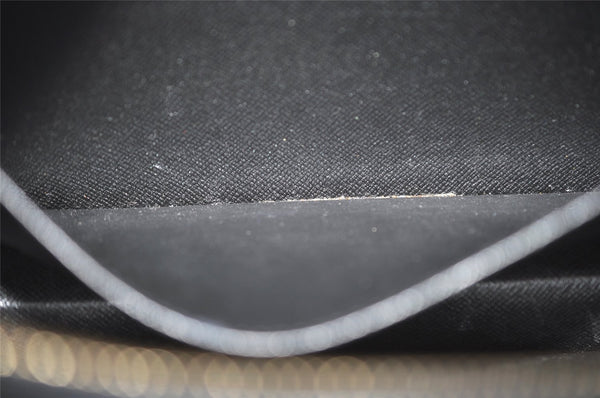 Authentic Louis Vuitton Epi Pochette Homme Clutch Hand Bag Black M52522 LV 6668I