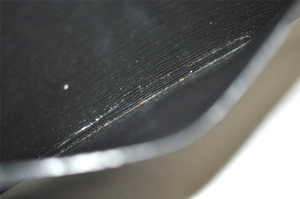 Authentic Louis Vuitton Epi Pochette Homme Clutch Hand Bag Black M52522 LV 6668I