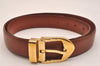 Authentic Louis Vuitton Epi Ceinture Belt 83-93cm 32.7-36.6" R15003 Brown 6668J