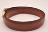 Authentic Louis Vuitton Epi Ceinture Belt 83-93cm 32.7-36.6" R15003 Brown 6668J